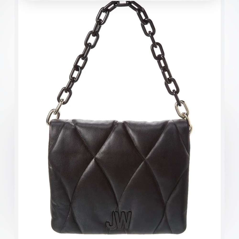 Jason Wu Black Quilted Shoulder Bag In Black